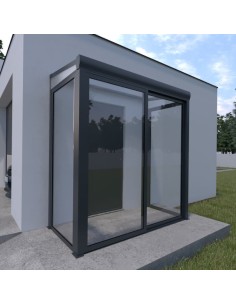 Sas d'Entrée 2 x 1m Toiture...