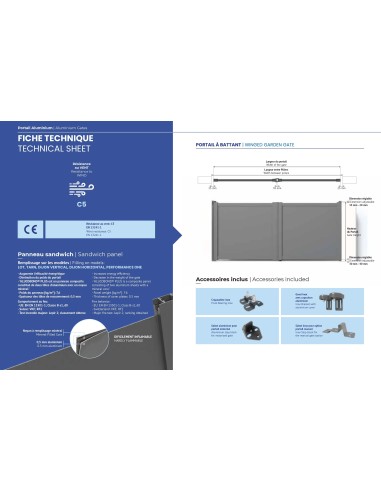 Portillon GARD Aluminium Sur Mesure